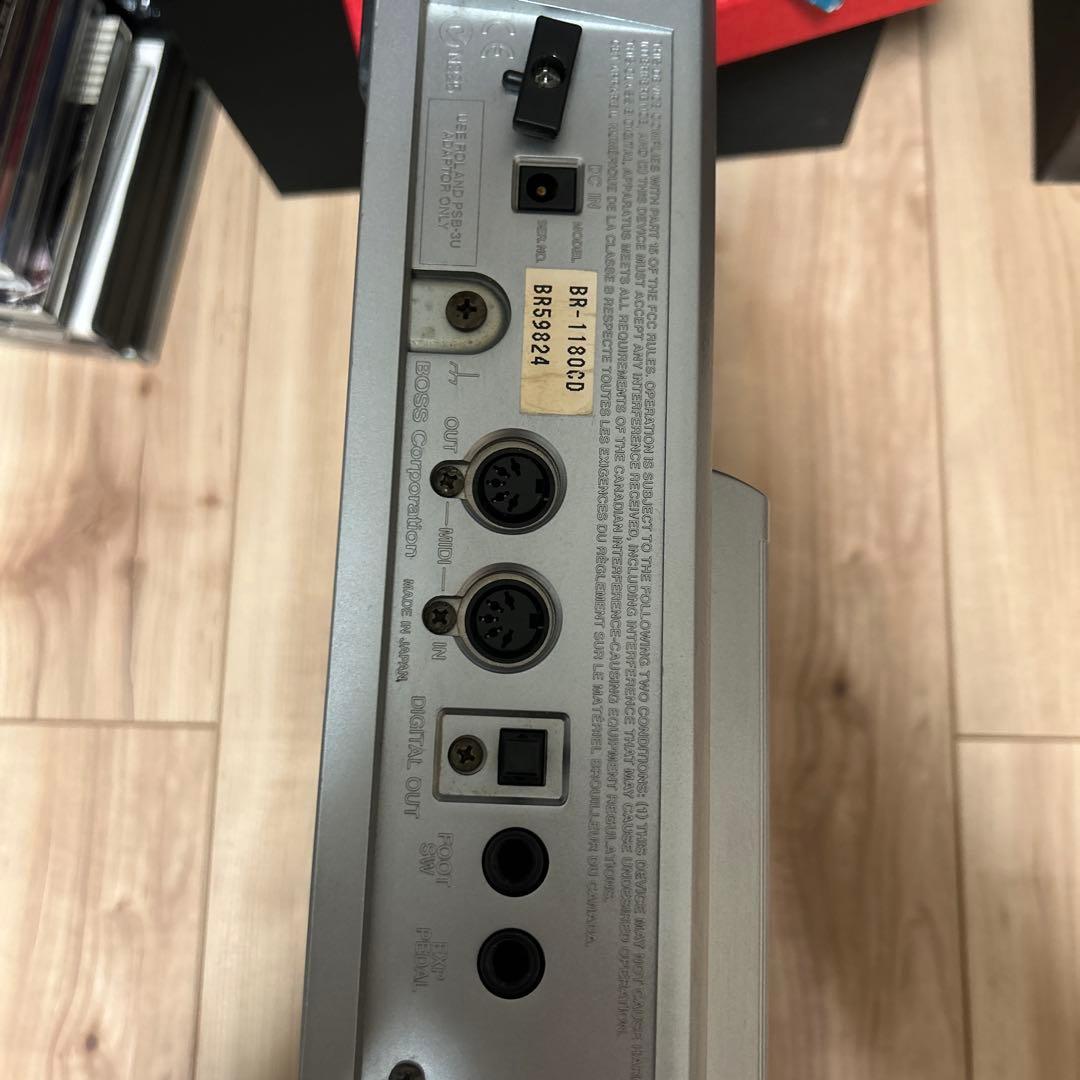 BOSS ボス BR-1180CD MTR マルチトラックレコーダーアダプタ付