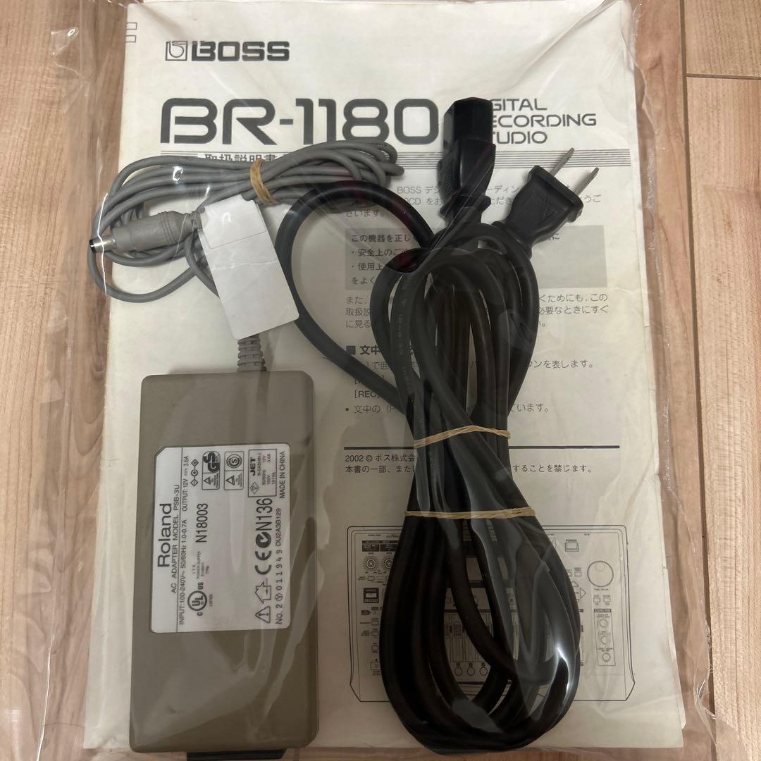 BOSS ボス BR-1180CD MTR マルチトラックレコーダーアダプタ付