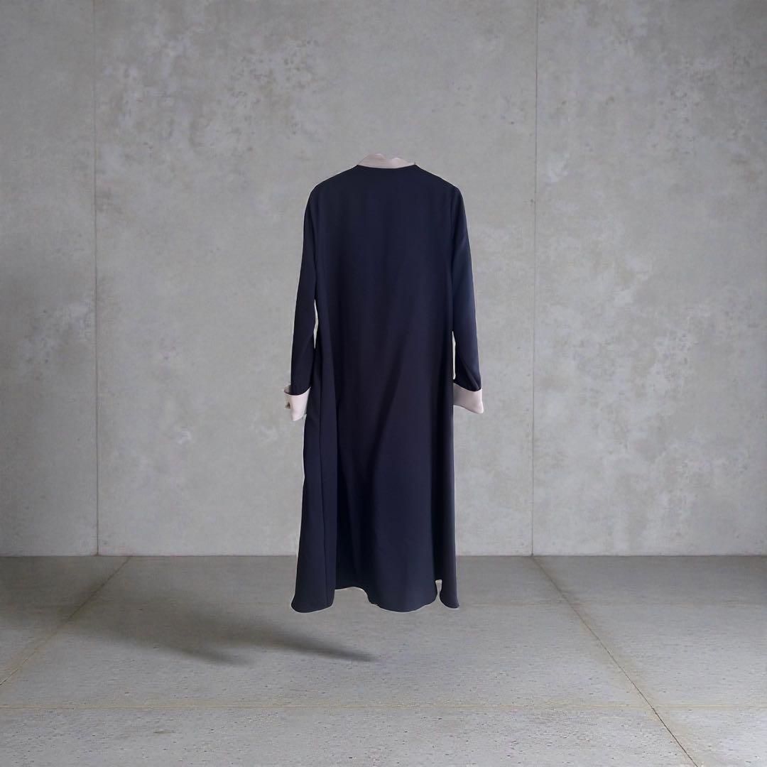 未着用 SHIPS any:ダブルクロス Aライン シャツワンピース