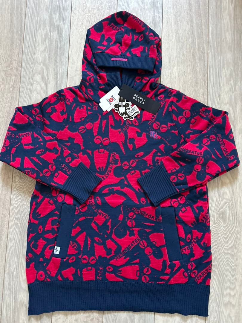 PEARLY GATES フード付トレーナー