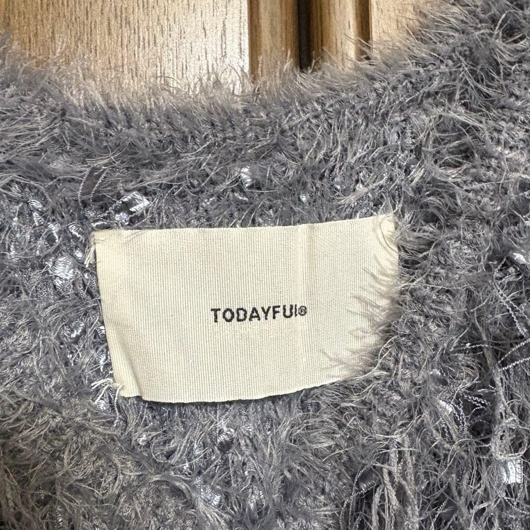 トップス todayful Fringe Knit Bustie