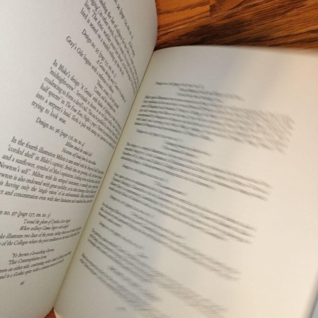 ウィリアム・ブレイク 水彩画 グレイの詩集