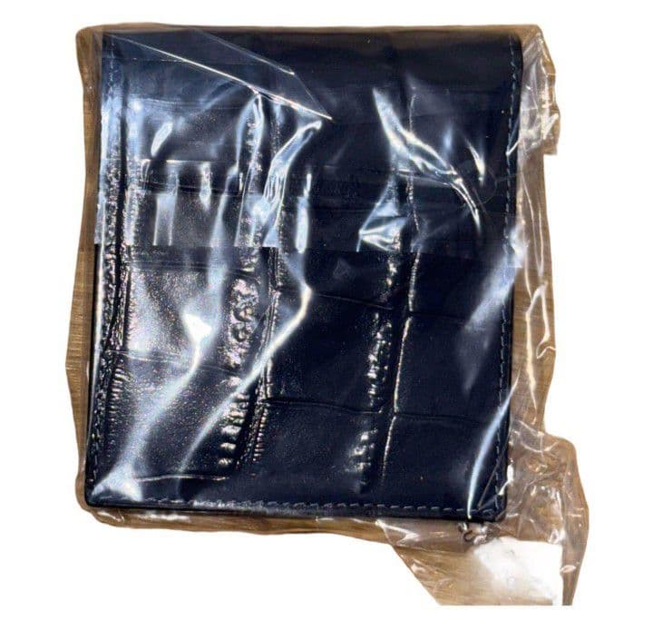 COACH　折り財布　メンズ　新品　クロコダイル