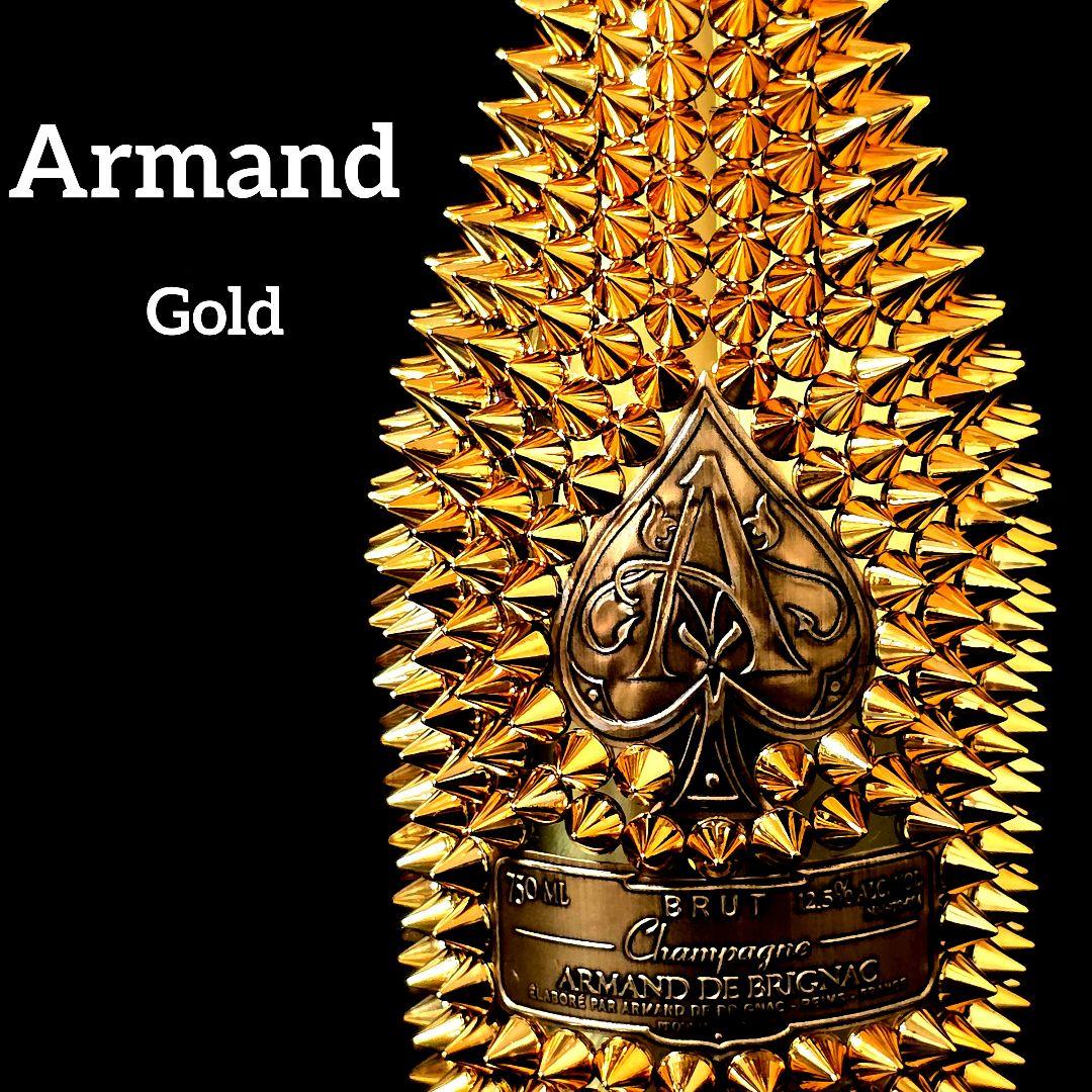 【24時間以内発送】 アルマンド ゴールド トゲマンド スタッズボトル