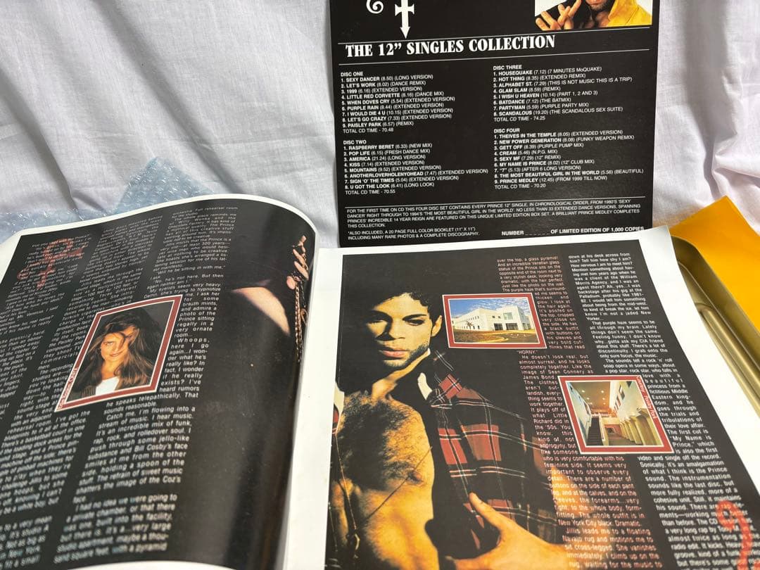 つ*ー様 Prince The Singles Collection 4CD