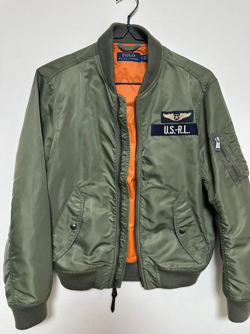 ラルフローレン MA-1 BOMBER LINED JACKET