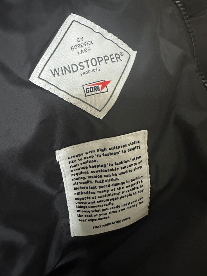 値下げ交渉OK試着のみ fragment×nonnative MA-1 ブルゾン