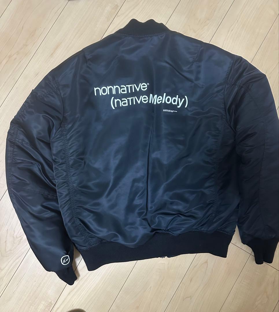 値下げ交渉OK試着のみ fragment×nonnative MA-1 ブルゾン