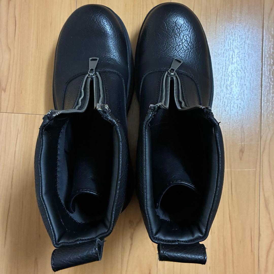ZARA フロントジップ　ブーツ　42