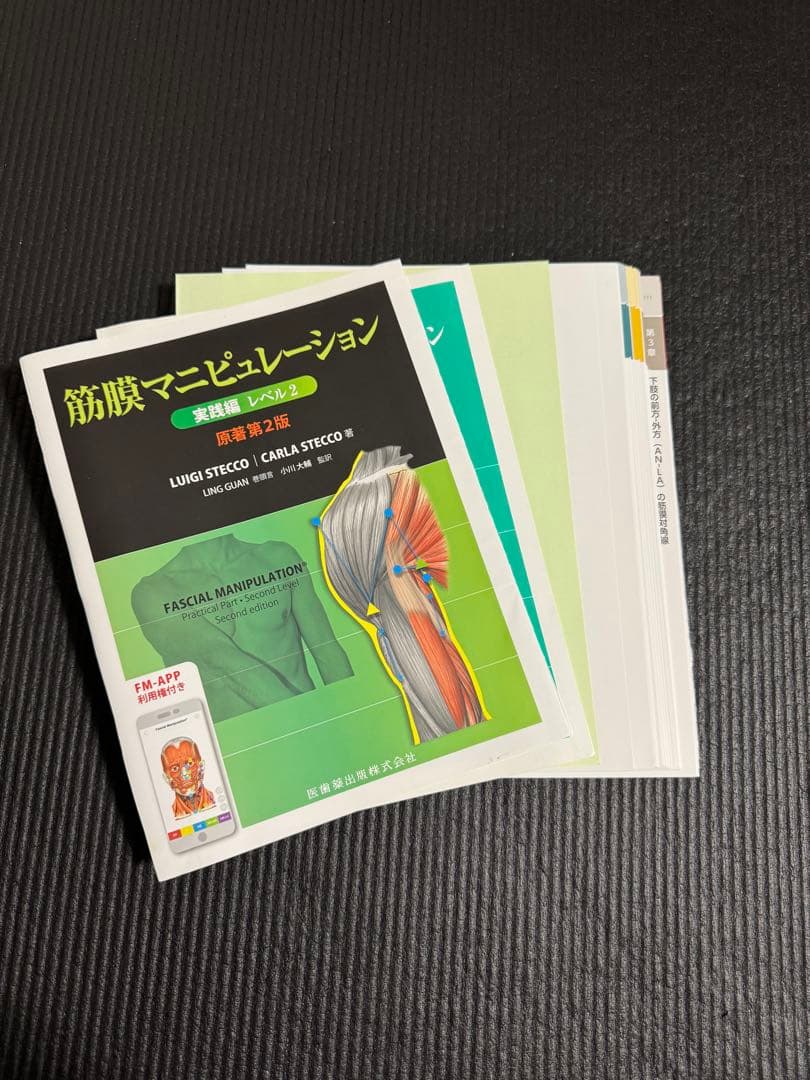 筋膜マニピュレーション 第2版 3冊セット【裁断済】