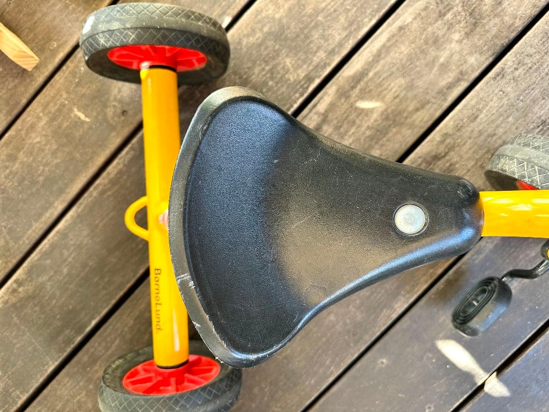 ボーネルンド　ウィンザー　三輪車　ペリカン三輪車丸ハンドル