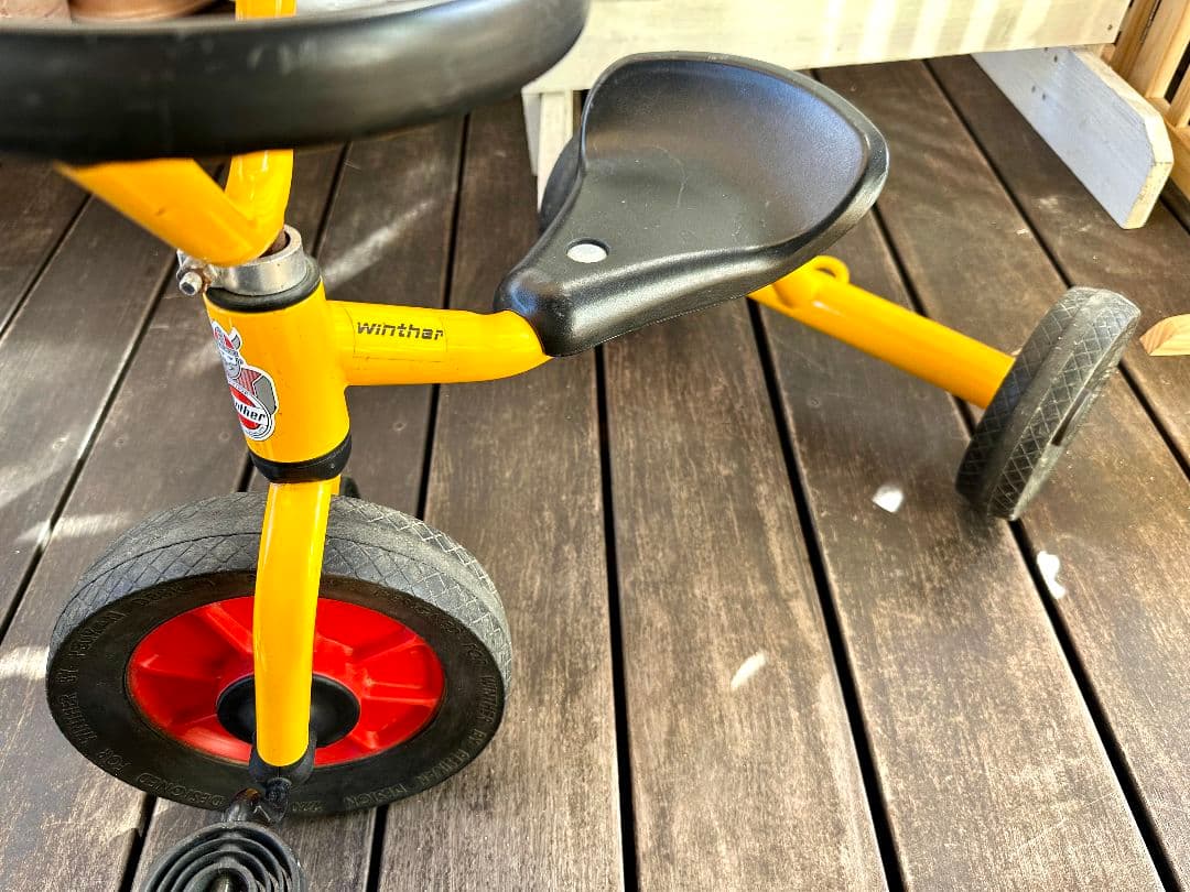 ボーネルンド　ウィンザー　三輪車　ペリカン三輪車丸ハンドル