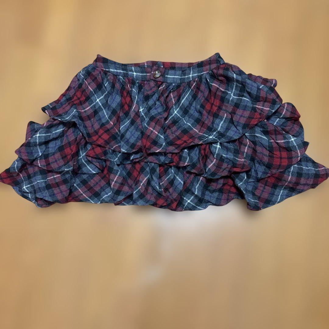 即完売Vivienne Westwood アシメ変形スカート ウール 美品