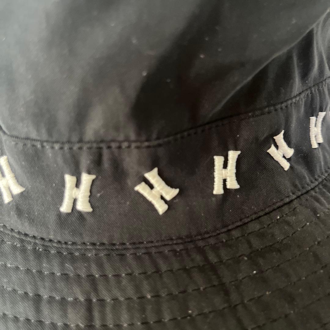 HERMES ブラック バケットハット サイズ60