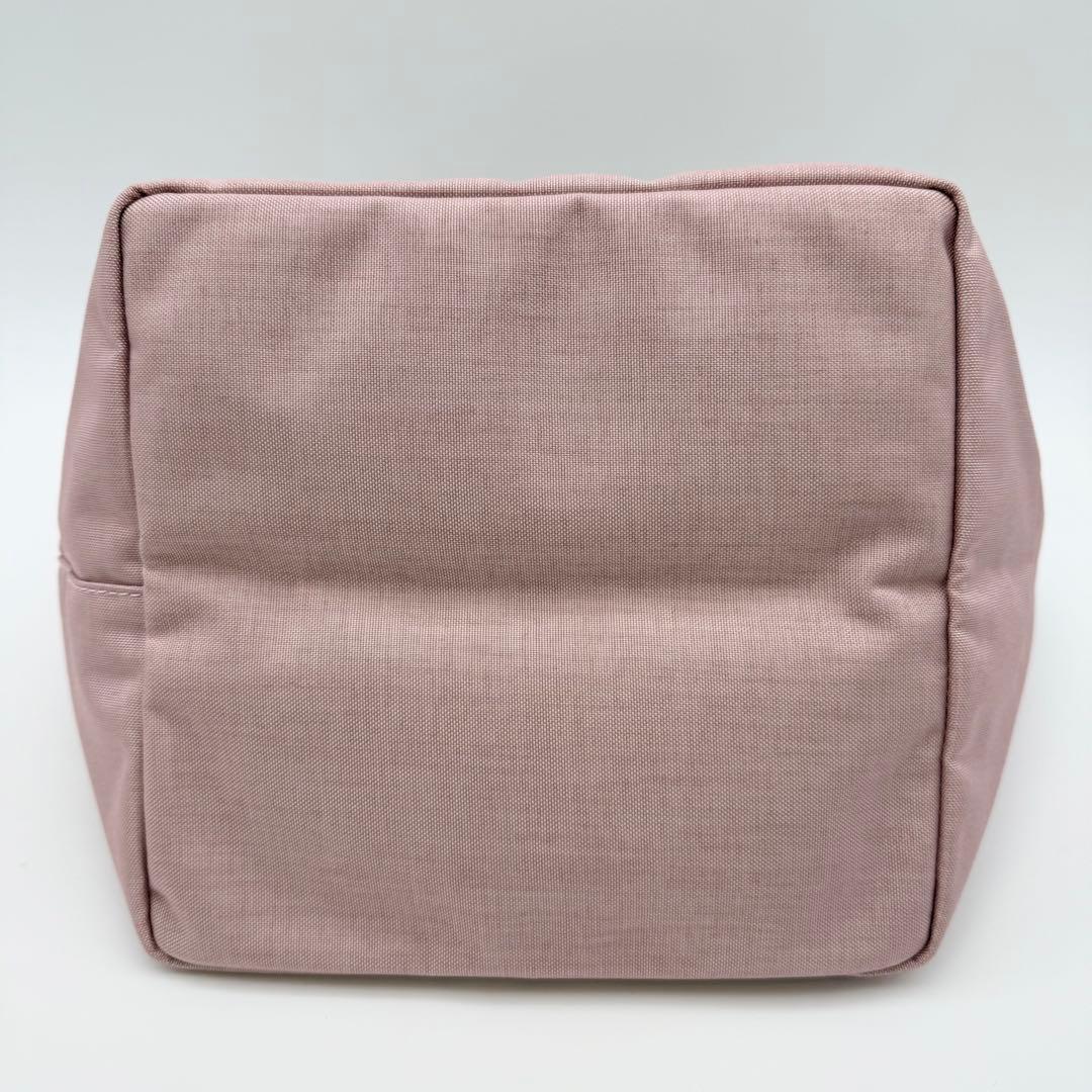 【極美品】エルベシャプリエ 707C ナイロン舟型トート M タマラ×モカ