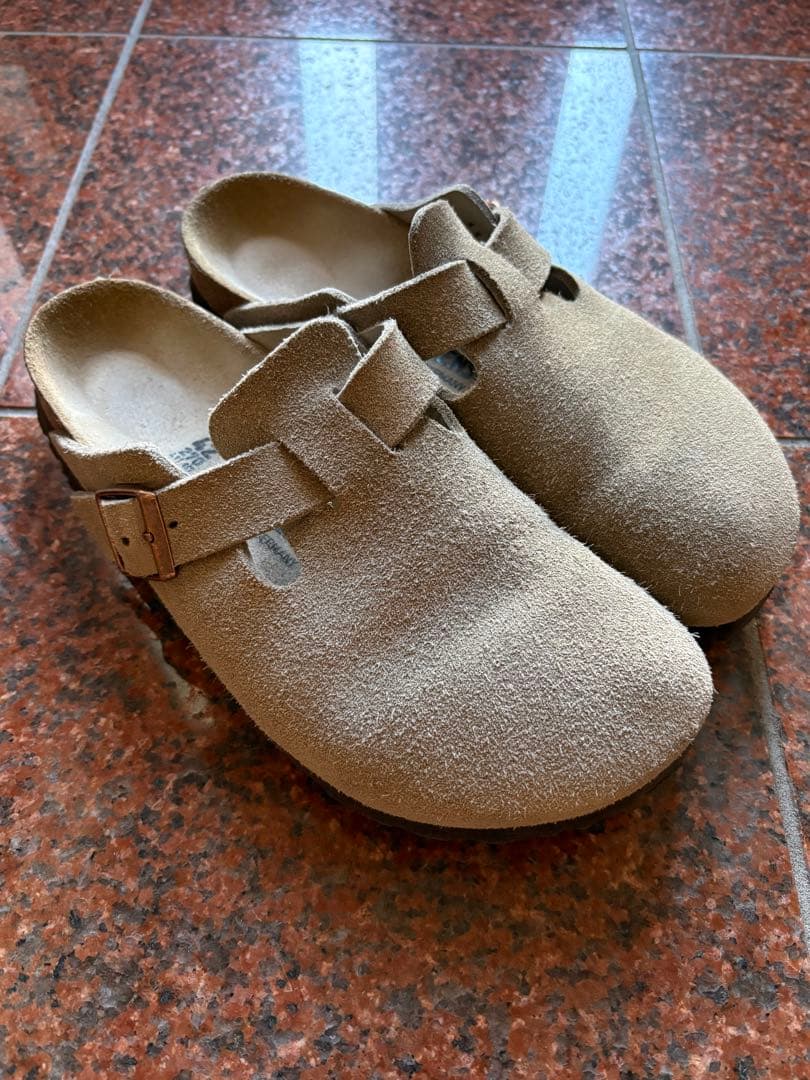 靴 Birkenstock Boston - Beige - Size 42