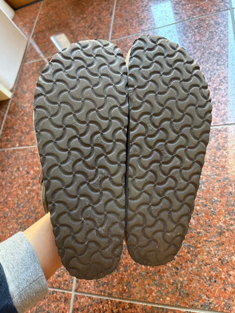 靴 Birkenstock Boston - Beige - Size 42