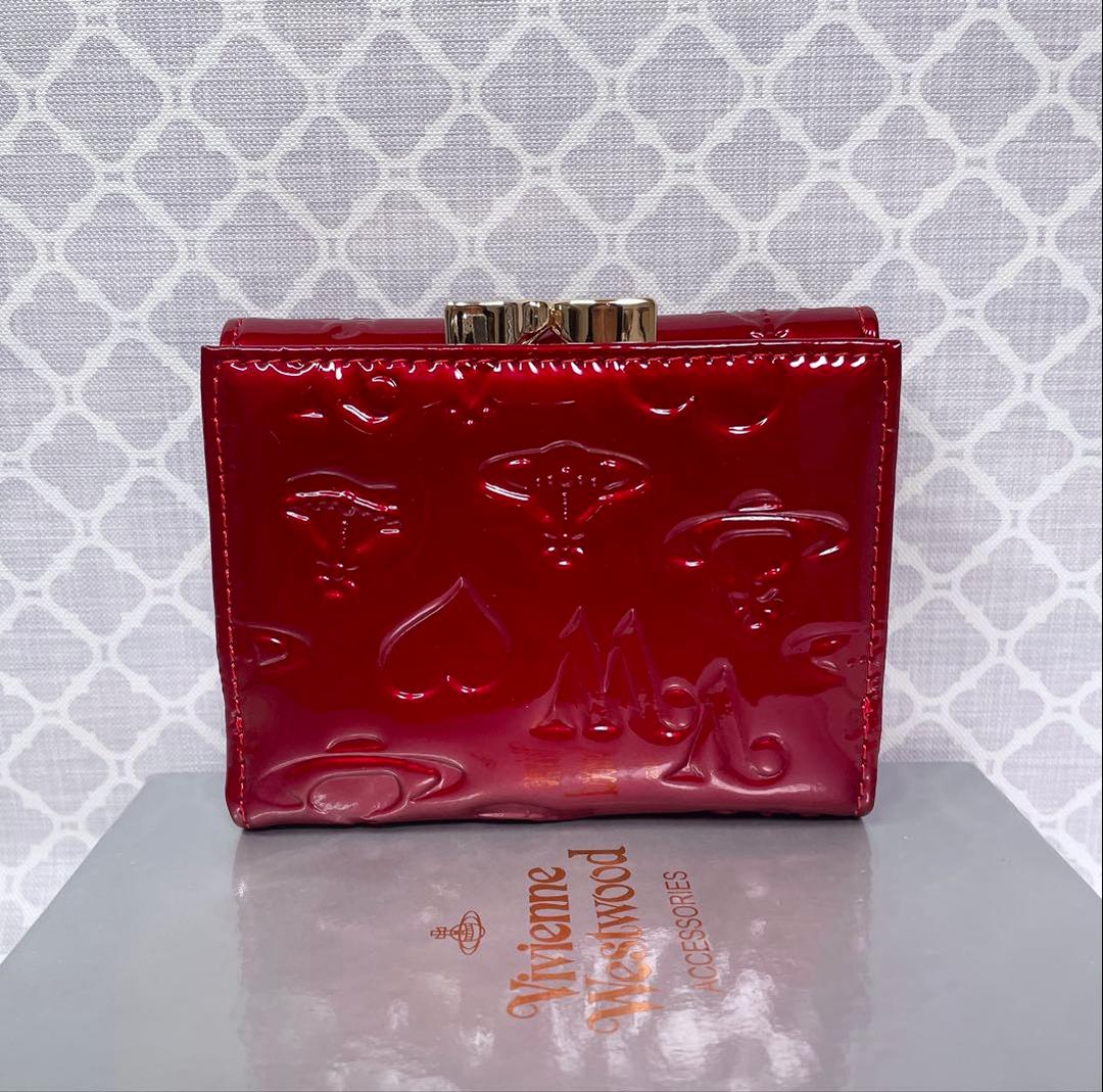 【大人気✨️ショッパー付き】新品 Vivienne Westwood 赤エナメル