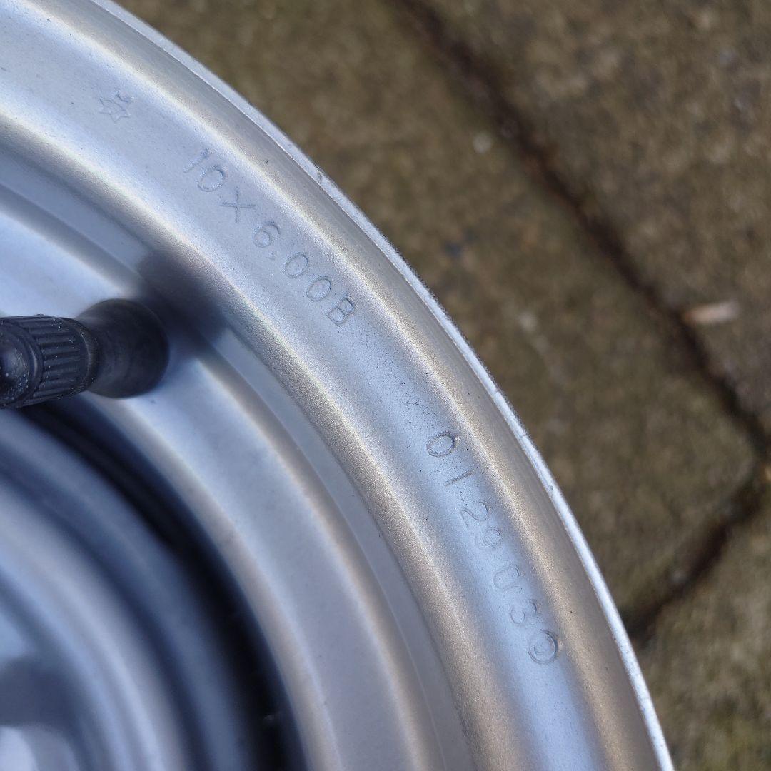 希少！深リム鉄チン！ダイハツ純正10インチホイール 6j±0 PCD110