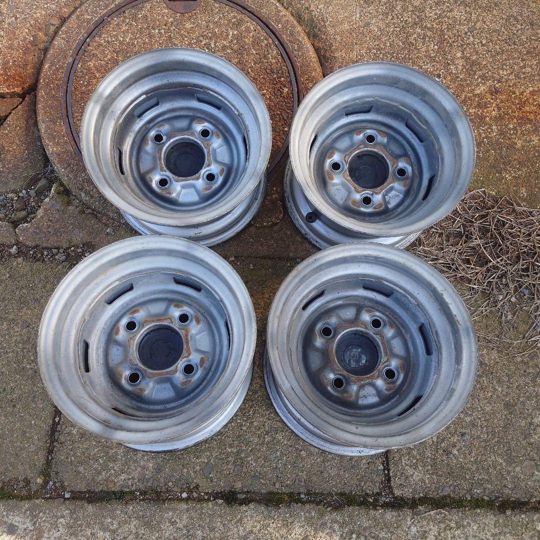 希少！深リム鉄チン！ダイハツ純正10インチホイール 6j±0 PCD110