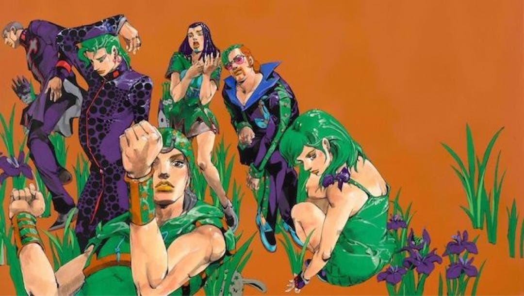 JOJO展 高級複製原画 キービジュアル金沢 ジョジョ展 jojo