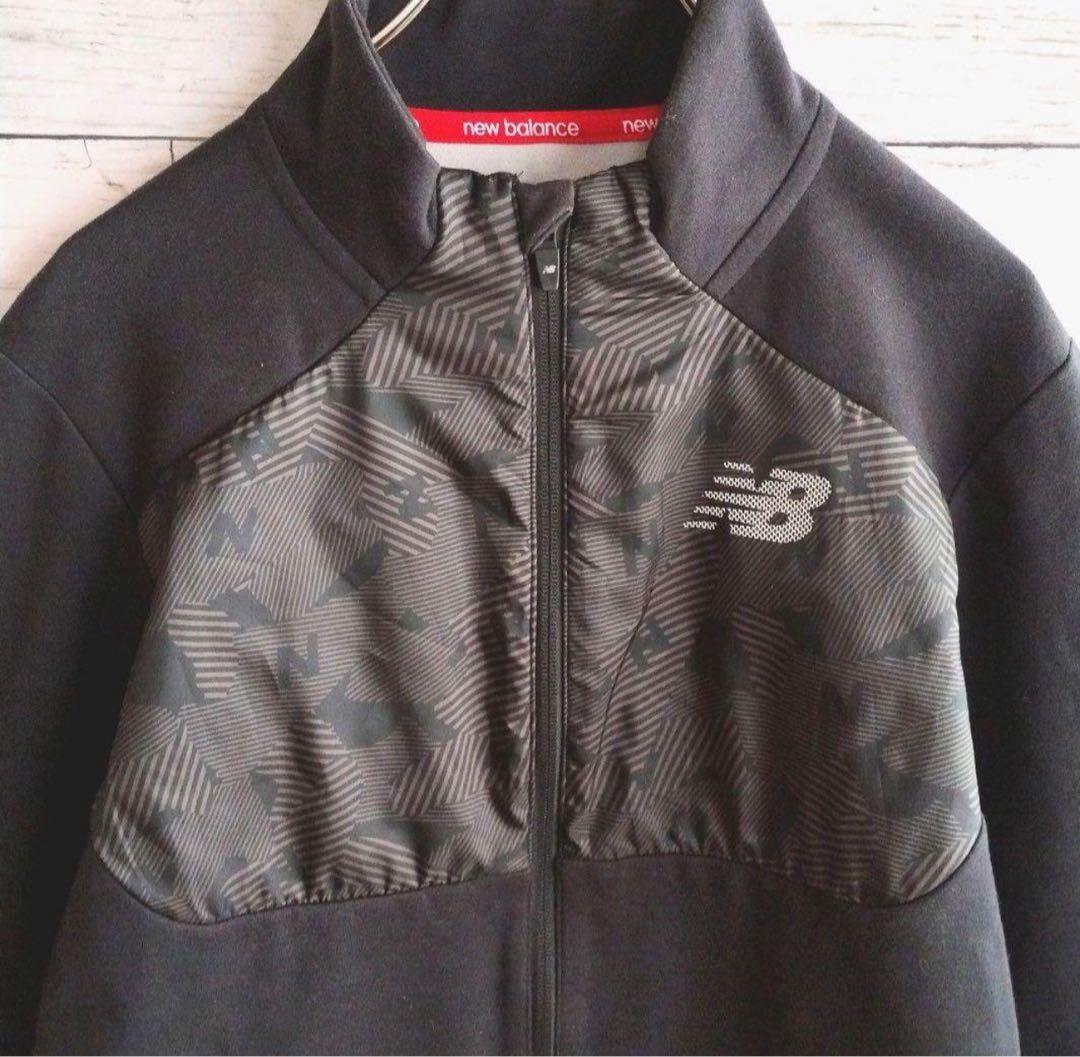 ニューバランスゴルフ フルジップブルゾン ジャケット 黒 6