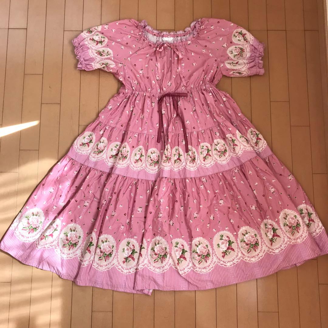 ピンクハウス　ローズガーデナー　ワンピース