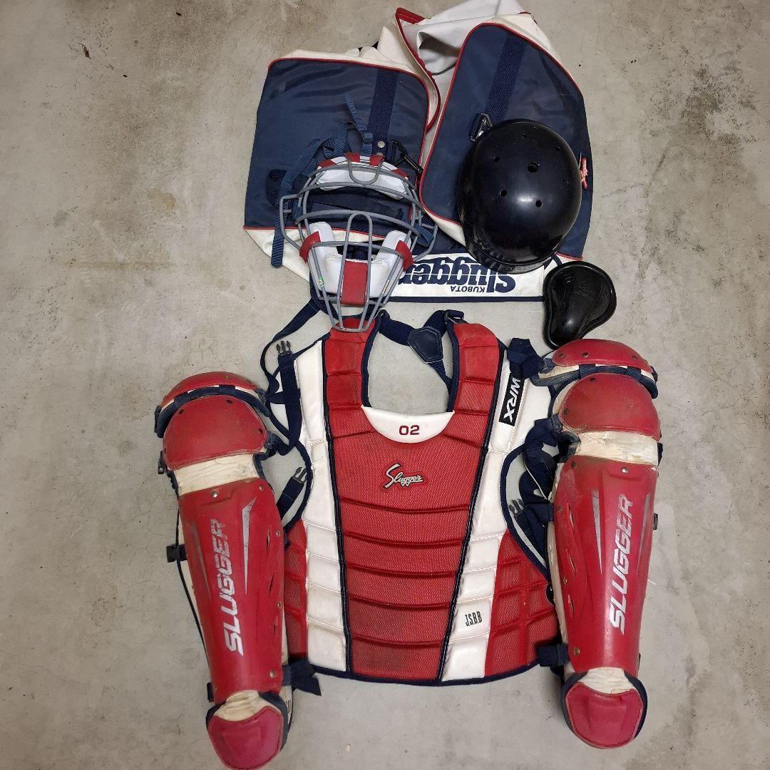 一般軟式キャッチャー防具フルセット