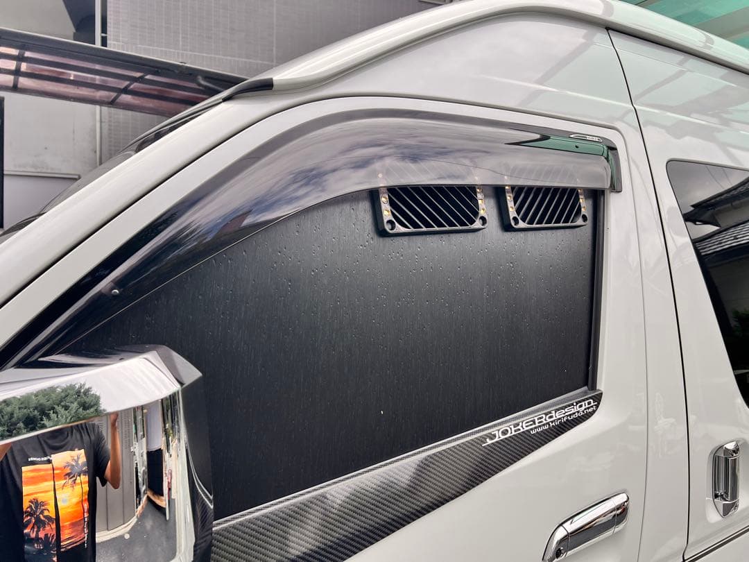 ハイエース用 エコフロー ウェーブ 2 . 3 吸換気ダクト 組立済み 即納