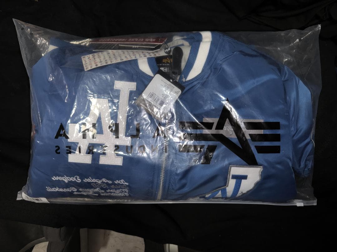 Alpha Industries NEW ERA MA-1 ドジャース S 新品