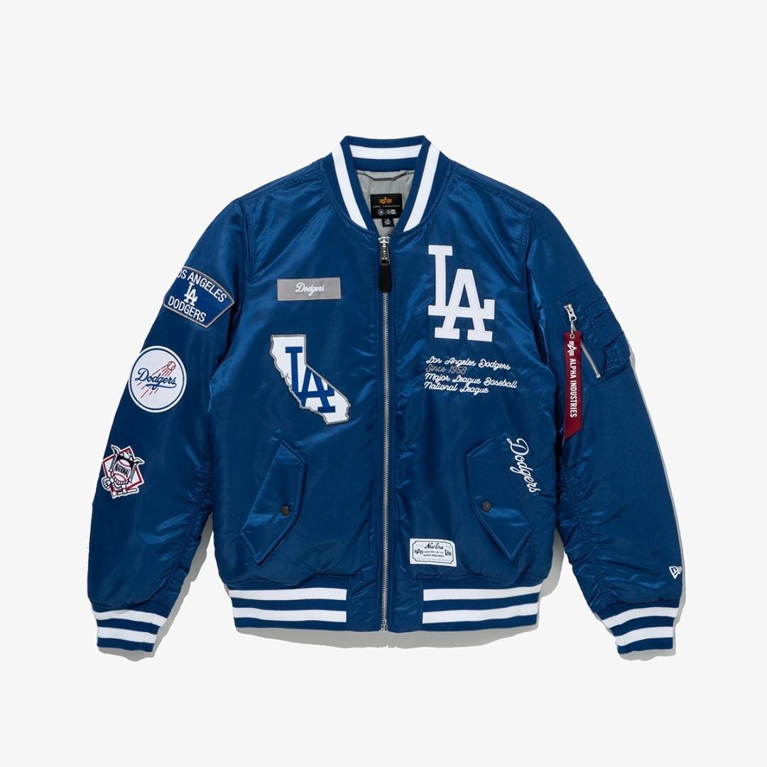 Alpha Industries NEW ERA MA-1 ドジャース S 新品