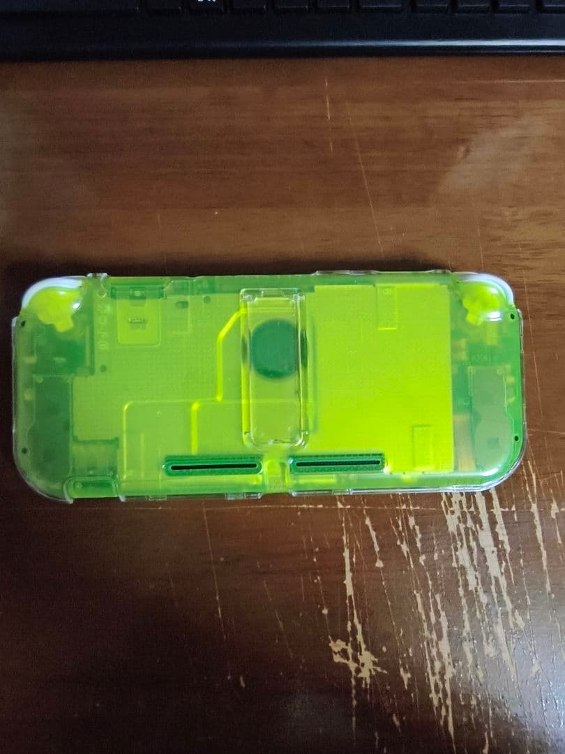 Nintendo Switch Lite クリアグリーン ケース付き ジャンク品