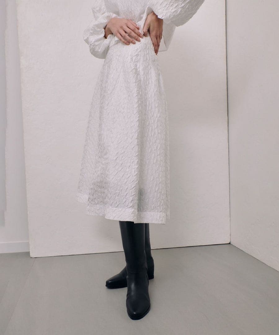 allureville フクレジャガードタックスカート