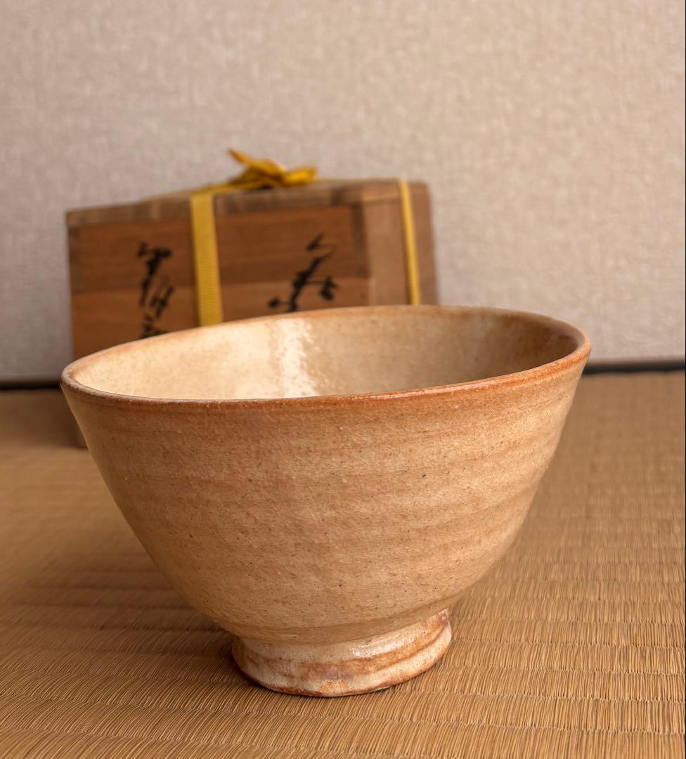 茶道具　抹茶碗　萩焼　野坂康起