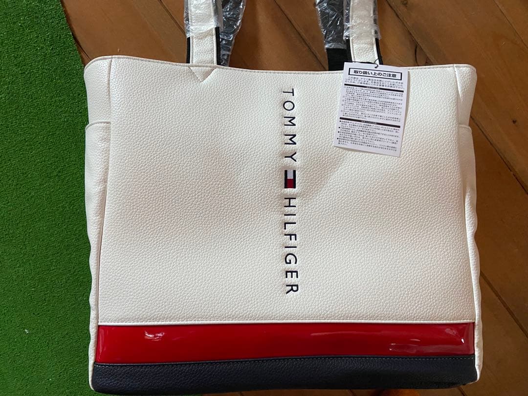   ホワイトトートバッグ