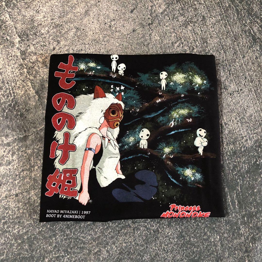 【激レア】 もののけ姫 Tシャツ サイズ XL ブラック