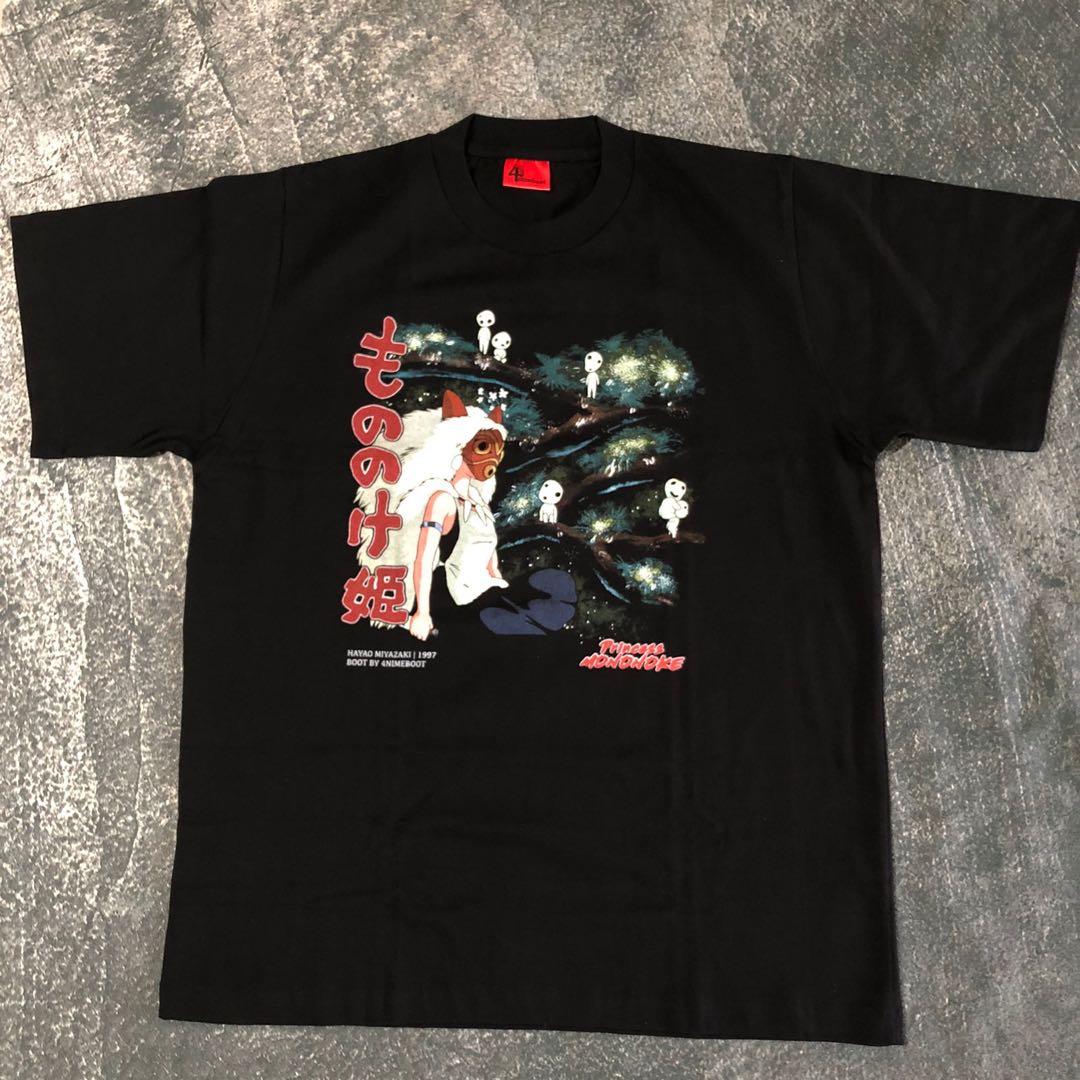 【激レア】 もののけ姫 Tシャツ サイズ XL ブラック