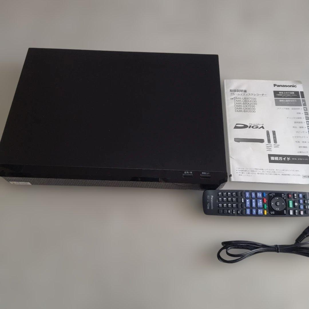 Panasonic 全録ブルーレイレコーダー DMR-UX4030 4TB