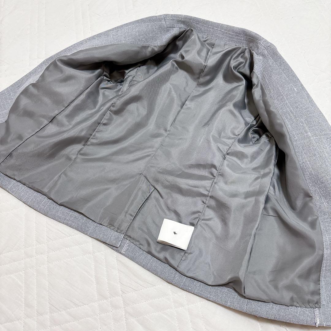 プティマイン　110 ライトグレー　セットアップ　飛行機　ボーダー　卒服