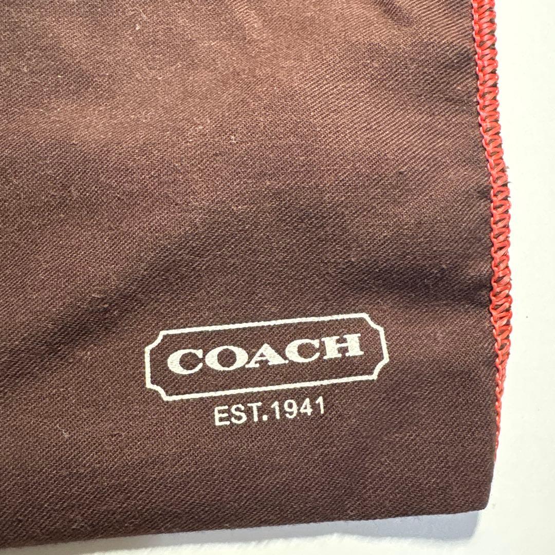 COACH ライトブルー ショルダーバッグ