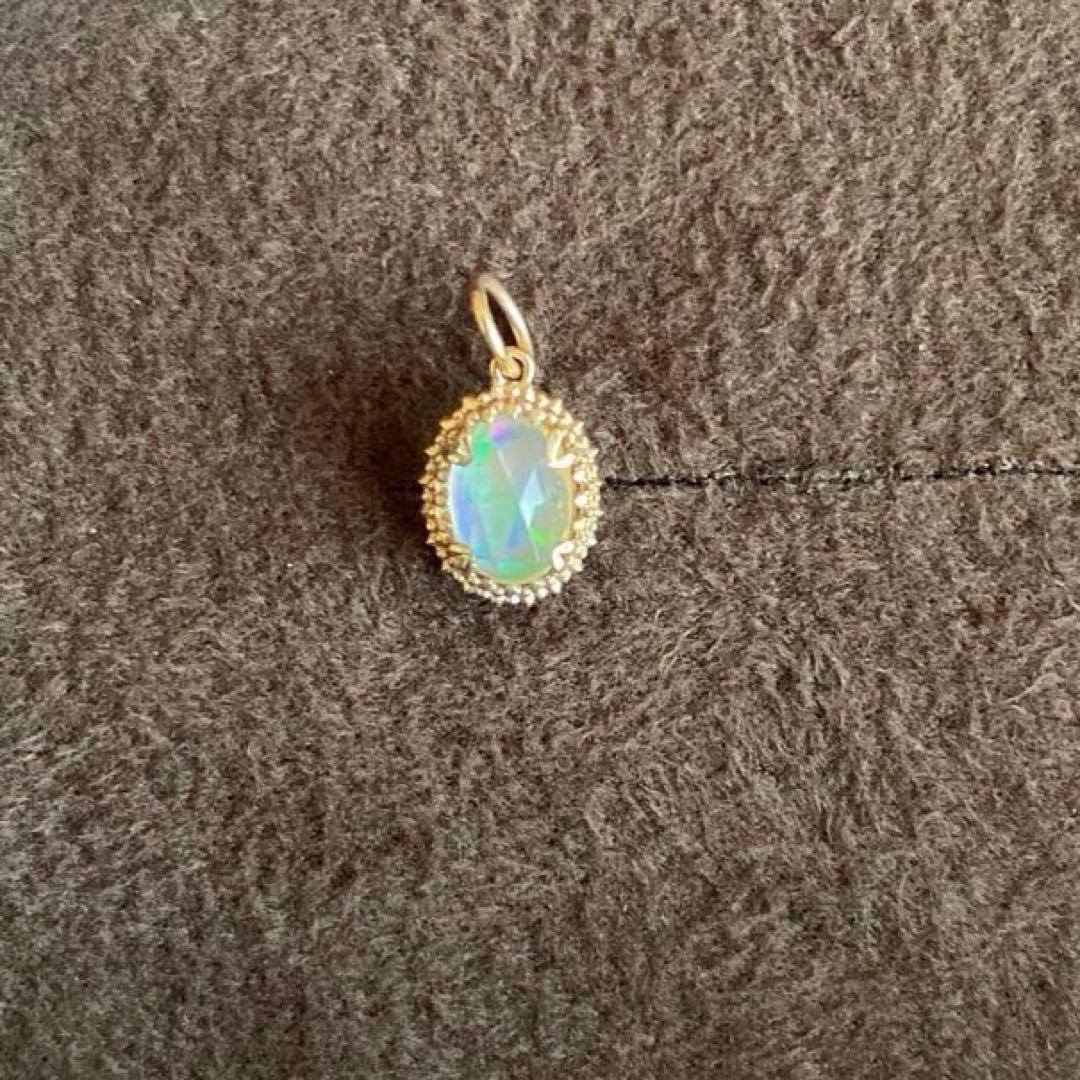 agete オパール チャーム K10