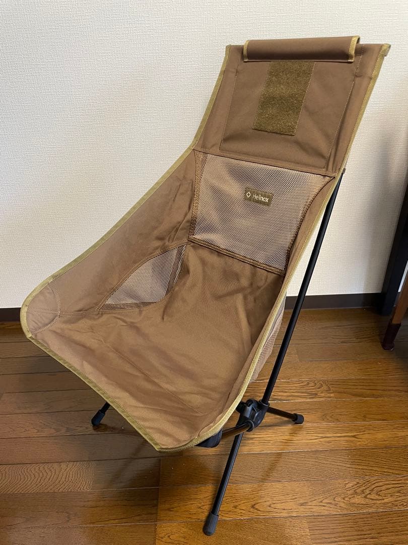 ヘリノックス　チェアツー　コヨーテタン