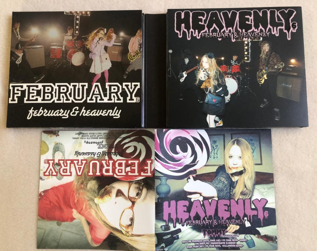  february6  heavenly6 アルバムセット