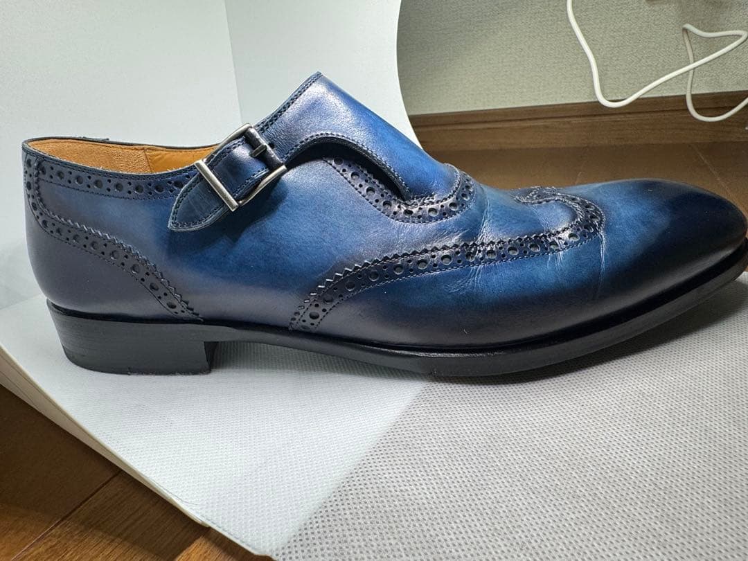 美品 マグナーニ ストレートチップ 靴 サイズ42