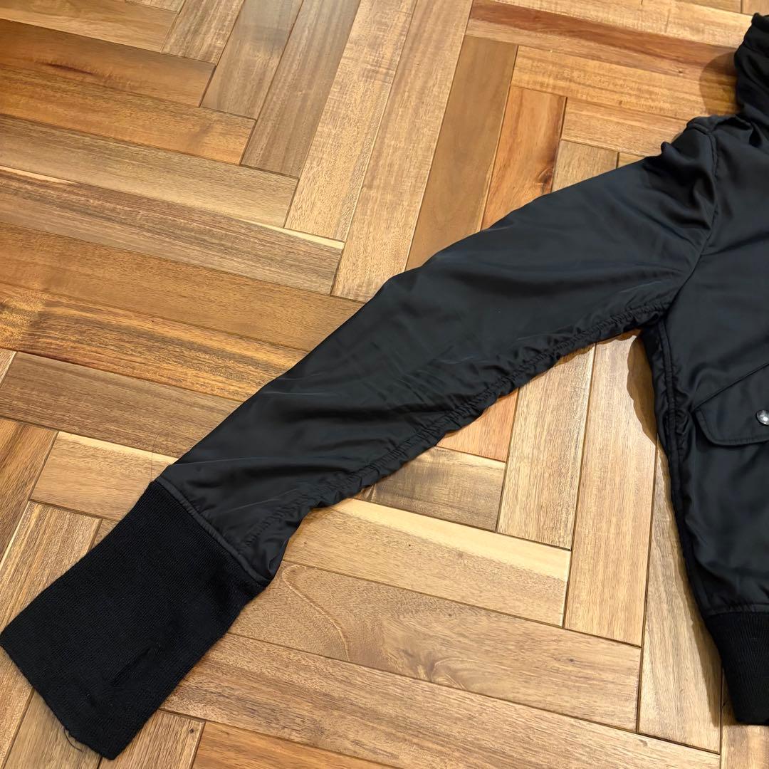 00s archive BUFFALO BOBS 変形 MA-1 y2k 短丈