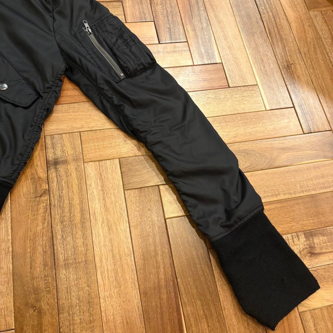 00s archive BUFFALO BOBS 変形 MA-1 y2k 短丈