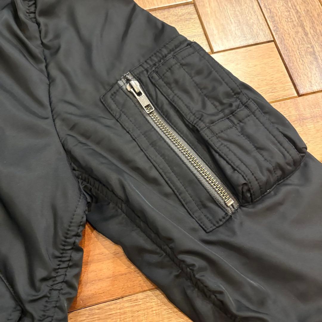 00s archive BUFFALO BOBS 変形 MA-1 y2k 短丈