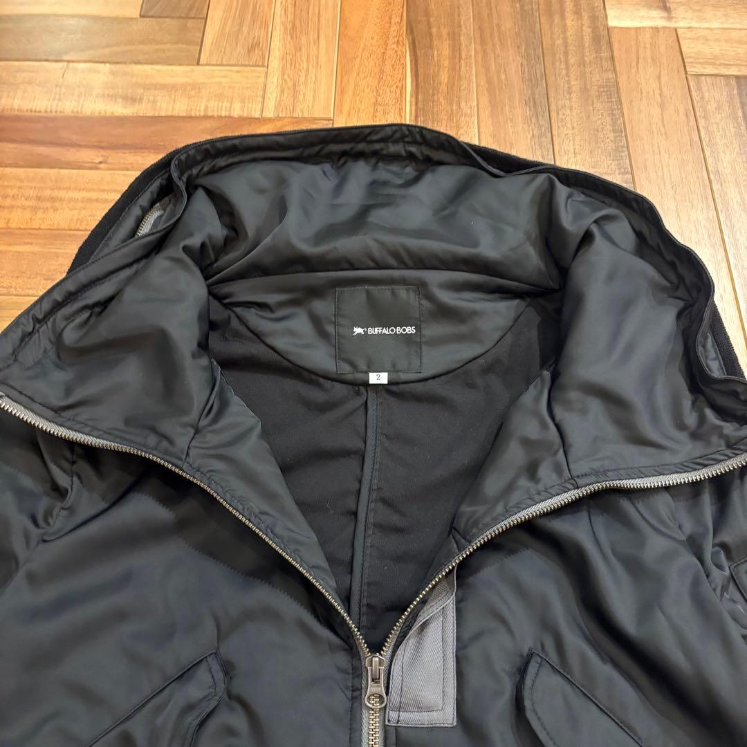 00s archive BUFFALO BOBS 変形 MA-1 y2k 短丈