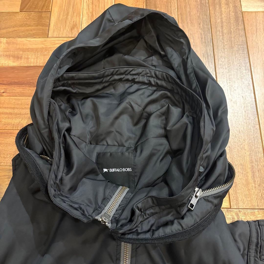 00s archive BUFFALO BOBS 変形 MA-1 y2k 短丈