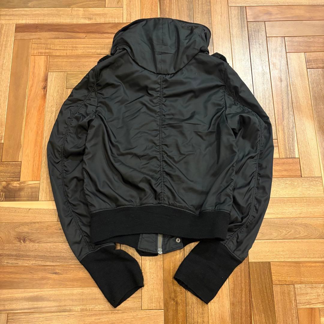 00s archive BUFFALO BOBS 変形 MA-1 y2k 短丈